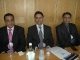 Muhammad Malik and other participants from Berkeley Telecom at the Future of Pakistan Conference at Parliament House